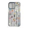 Foreign Trade Explosion Isn't Simple Flower iPhone14 Two-color Tpu Transparent Case Apple 17 Flower Mobile Phone Case 16