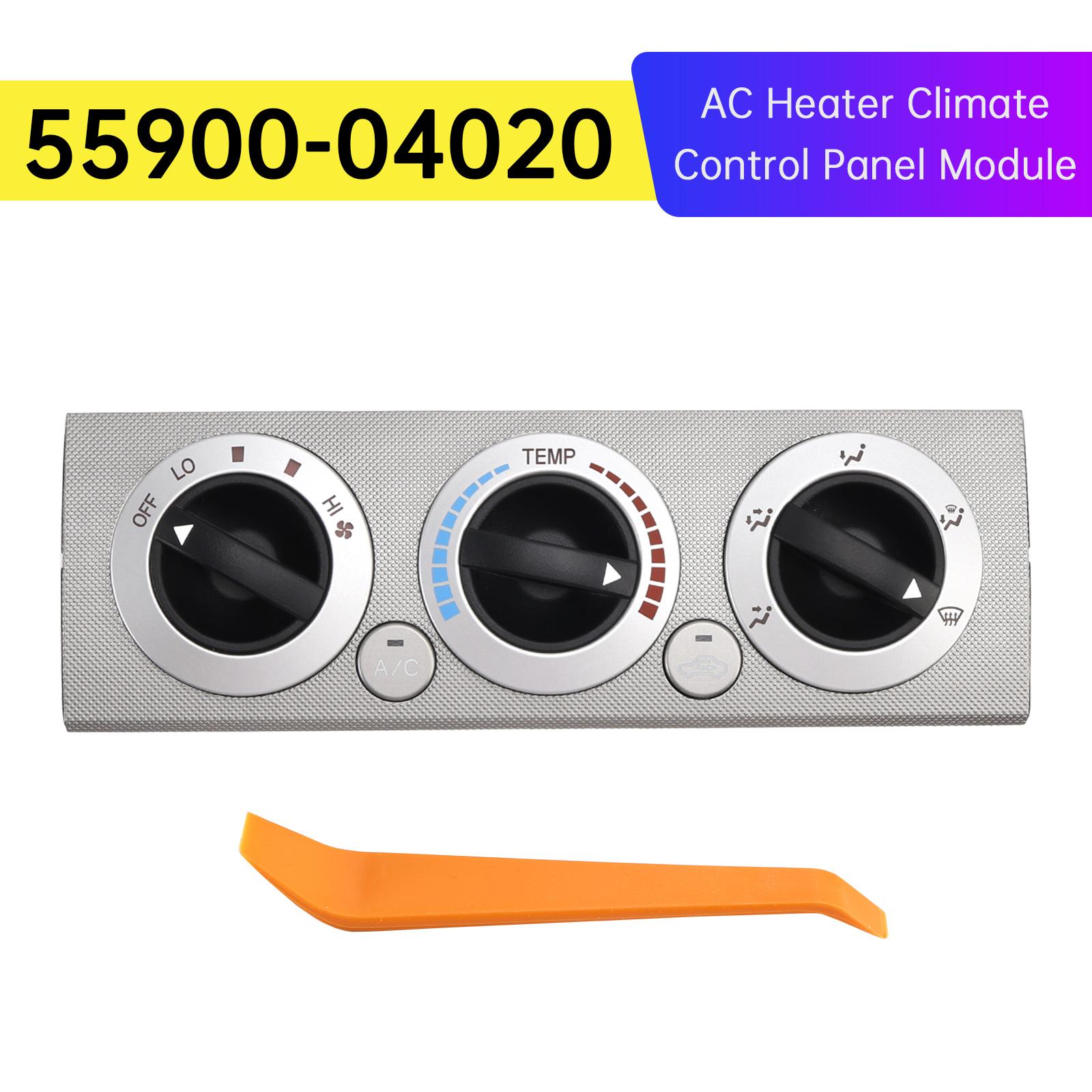 AC Heater Climate Control Panel Module 55900-04020 for Toyota Tacoma 2005-2008