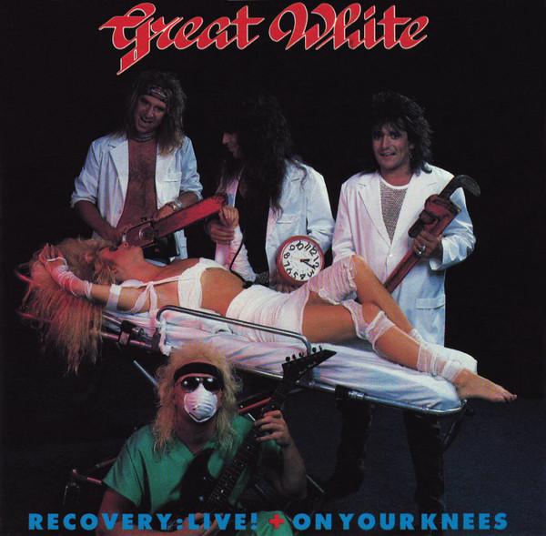 

CD GREAT WHITE - Recovery: Жить! D273295 Enigma Records, 1987 США Рок Б/У