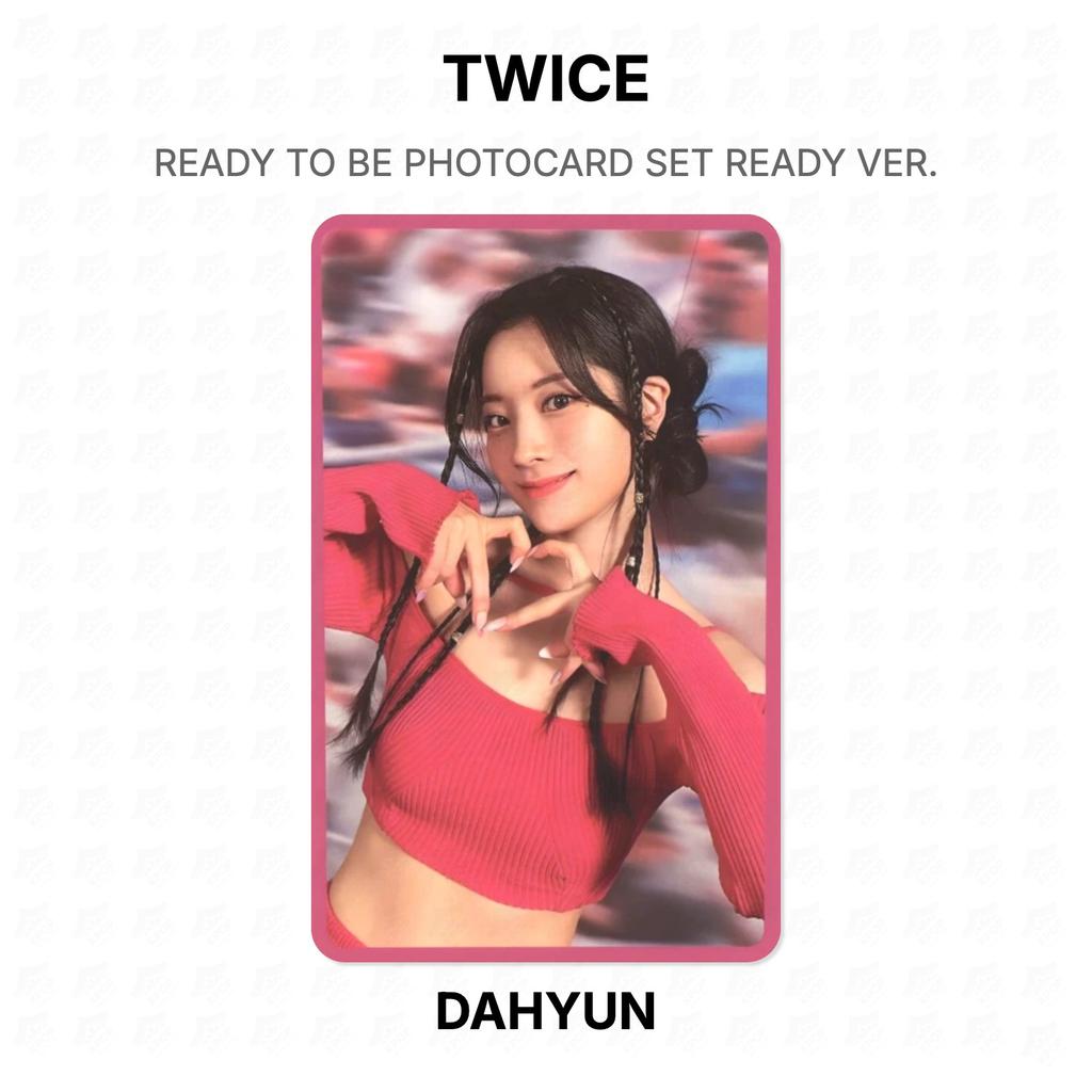 TWICE READY TO BE PHOTOCARD SET READY VER. Official Photocard