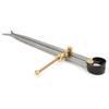 Brass Spring Divider Heat Quenched Spring Joint Caliper Durable Flat Leg Caliper  For Scribing