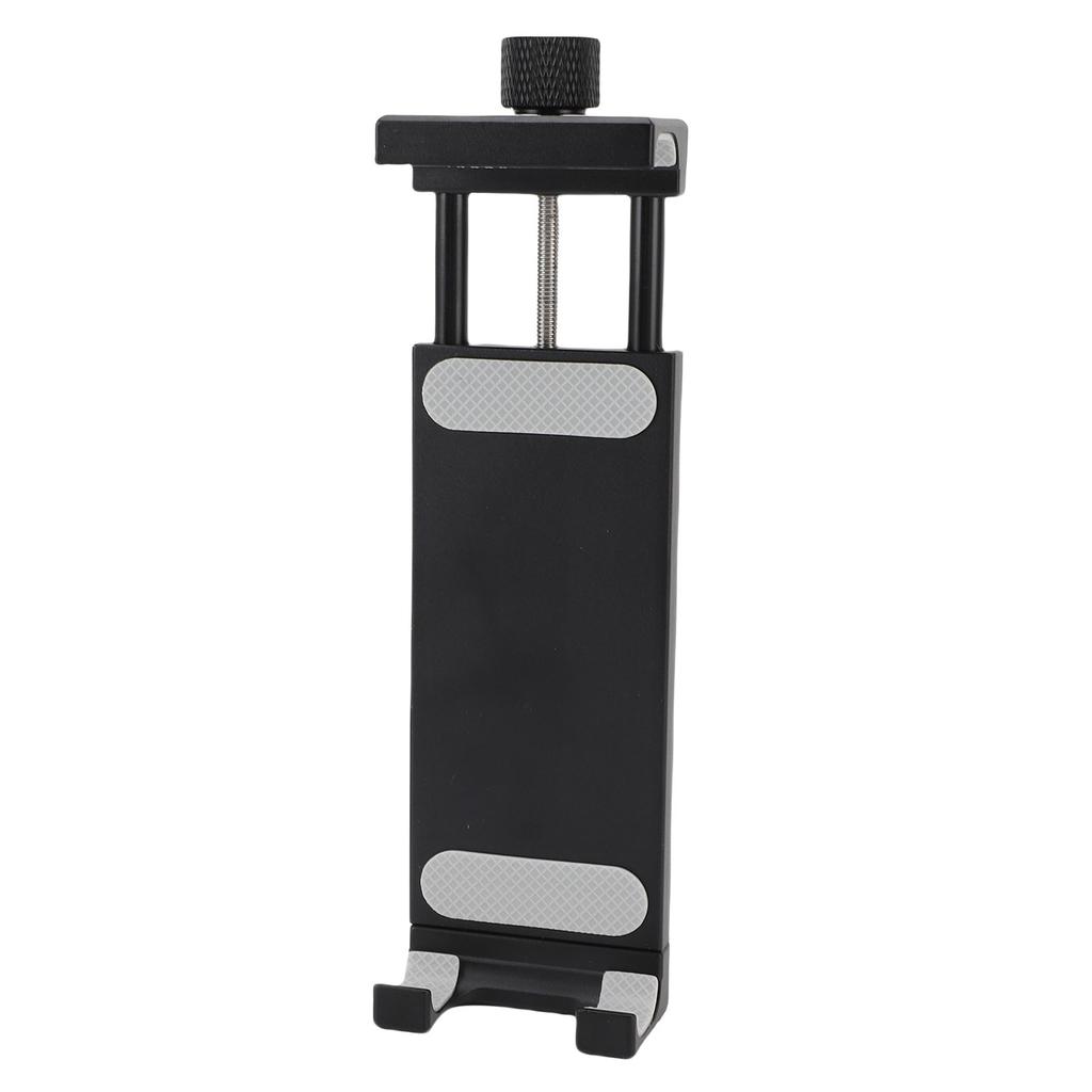 Tablet Stand 120 To 250mm Range Quick Adjustment 1 4in Screw Hole Tablet Clip Mount for Live Streaming Video Conference