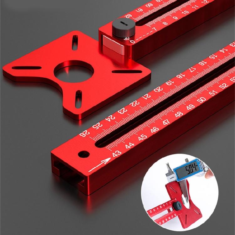 Router Milling Grooves Bracket Aluminum Router Circles Cutting Multifunctional Cabinet Hardware Router Guide Tool