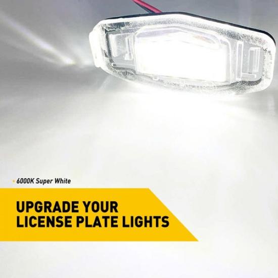 New LED License For 2004-2008 Acura Plate Light TL White Bright 6000K High Power