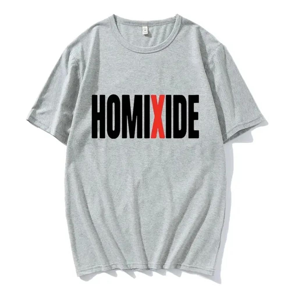 Gothic style dark 2025 pure cotton trendy T-shirt top neutral letters American messy fonts for men and women redtube logo