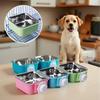 Anti Rollover Cat Bowl Hangable Cat Food Basins Easy To Clean Hamster Food Feeder  Hedgehog