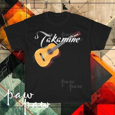 New Takamine Guitars Logo Men#039;s Tshirt Funny Size S To 5XL Unisex T-Shirt