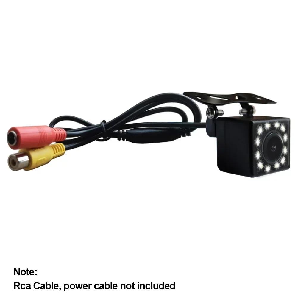 Wide Angle HD Car Rearview Camera Rear View Video Vehicle Camera Backup Reverse Camera 4/8/12 LED Night Vision Parking Camera