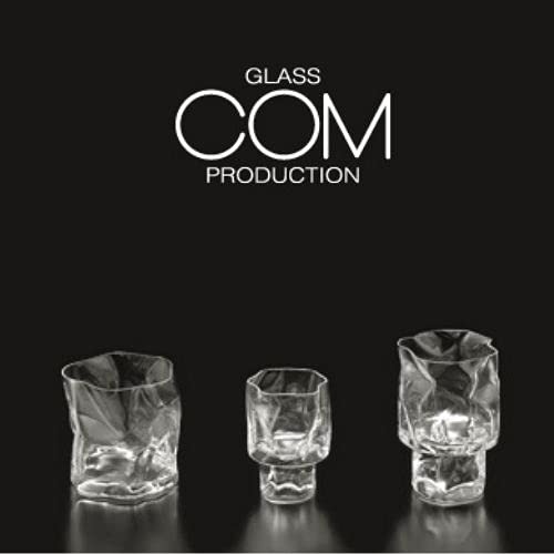 Rocks Glass Kimura Glass X Designer Makoto Komatsu Collaboration Crumple Old Frost