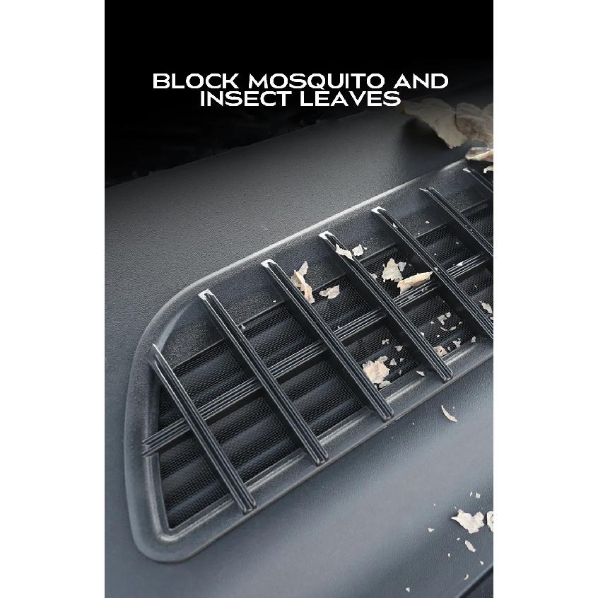 For Tesla Model Y 2020-2024 New Juniper Launch 2026 Car Lower Bumper Anti Insect Net Anti Dust Proof Inner Vent Grille Cover
