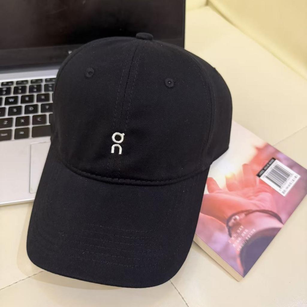 On Ang brand embroidered baseball cap women's new canvas cap casual versatile men's summer sun protection show small face