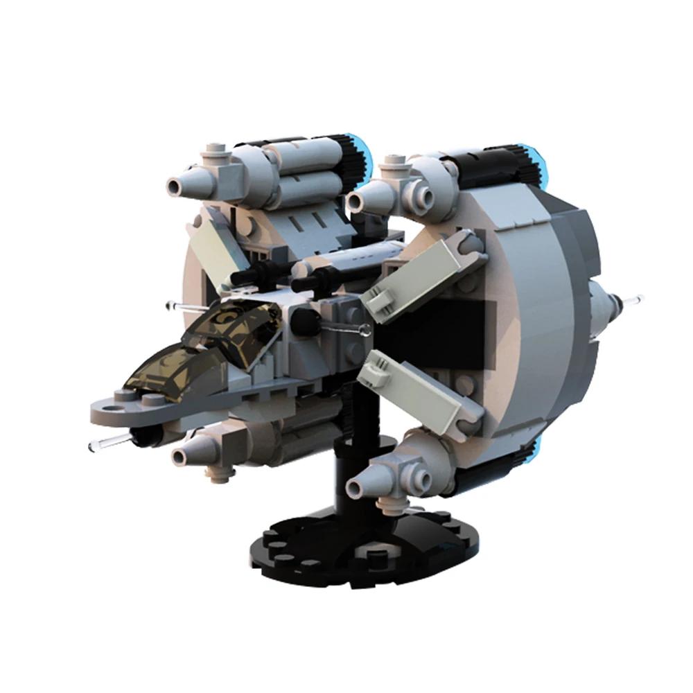 Yiran Toy Unisex Gobricks Moc Microscale Gunstar From The Last Starfighter Fighter Ship Constructing Block Learning-Focused Playthings Ideal For Present