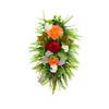 Christmas Wreath Door Hanging with LED Lights, Staircase Decoration for Indoor Home Holiday Décor