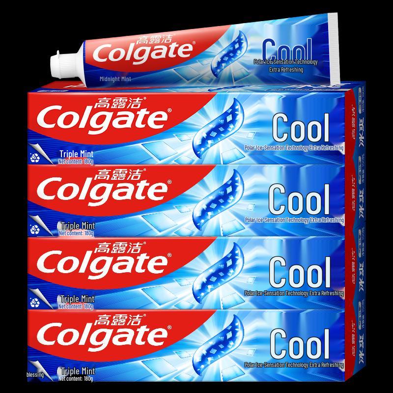 Colgate Ice Fresh Triple Mint Toothpaste 4-Pack
