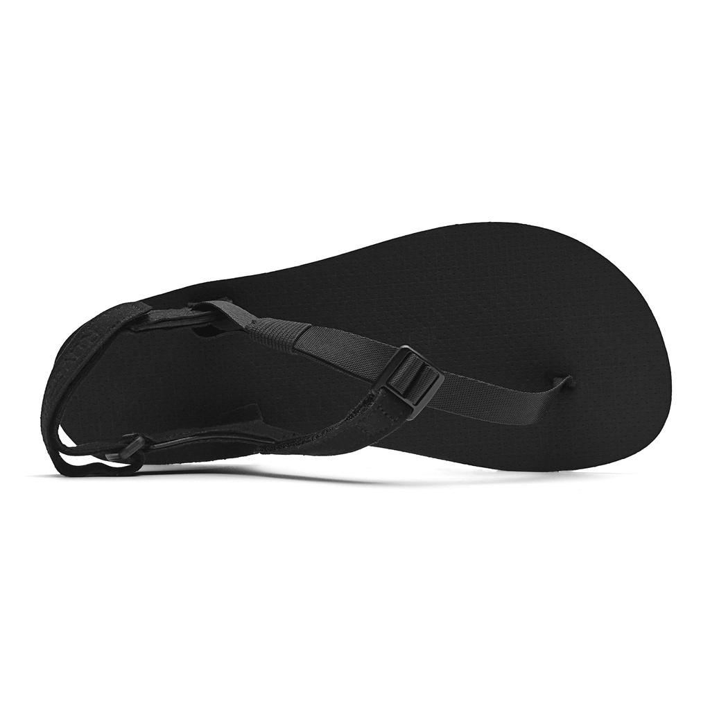Sandale flip-flop ușoare pentru bărbați cu cutie pentru degete largă, pentru exterior, cu curea reglabilă, plate, pentru drumeții pe pârâu, mers pe plajă