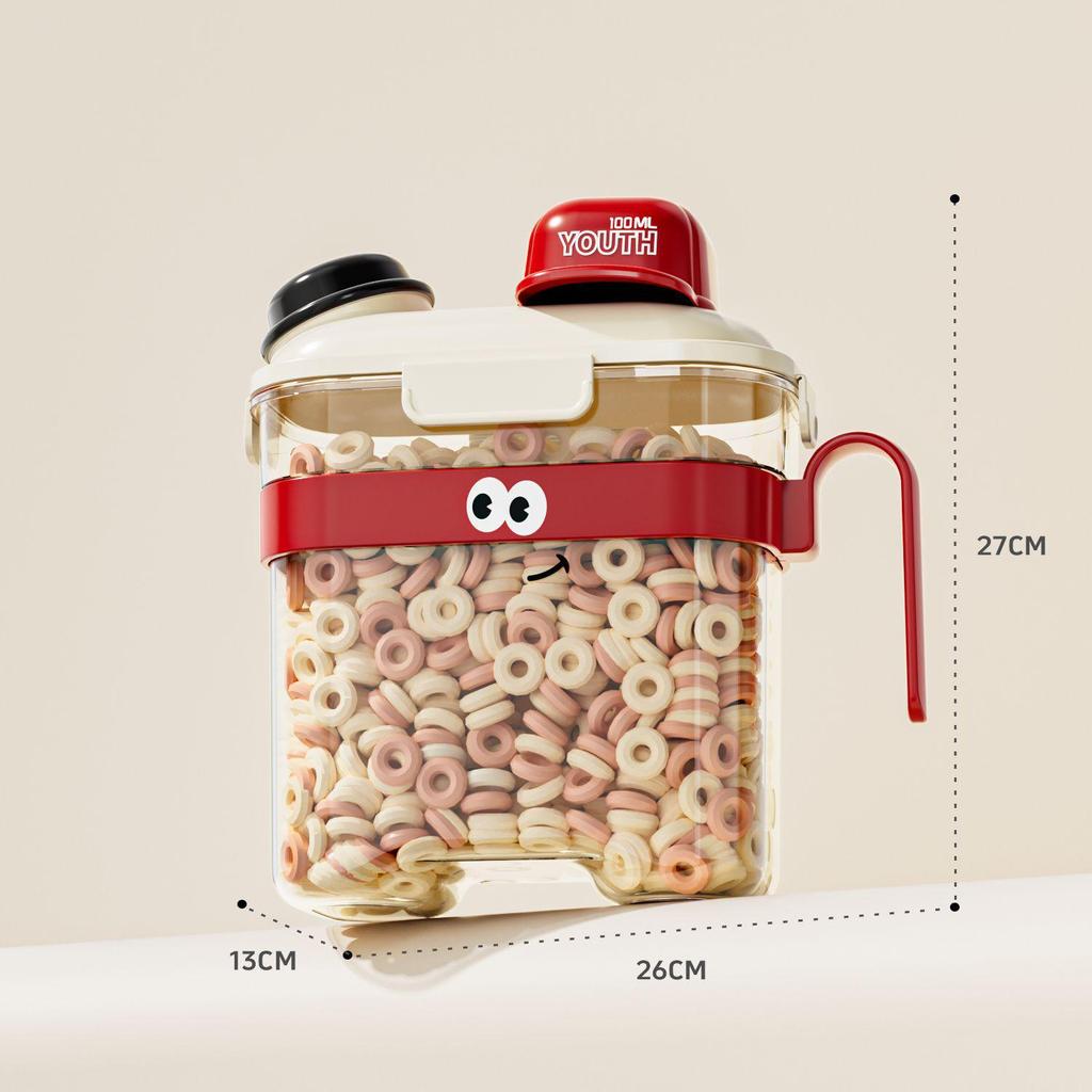 Pet Food Airtight Storage Container - Moisture-Proof Bucket for Cat and Dog Food