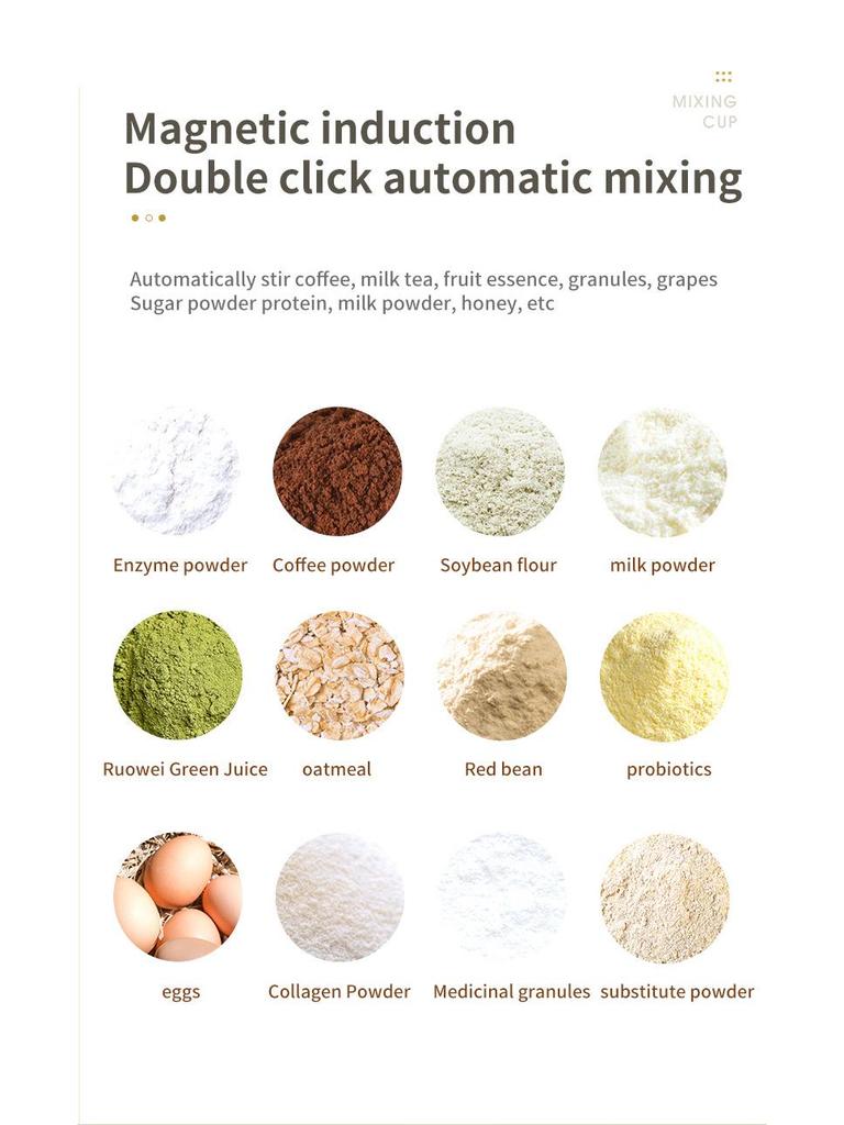 Přenosný USB nabíjecí hrnek na kávu ze nerezové oceli 304 pro domácnost