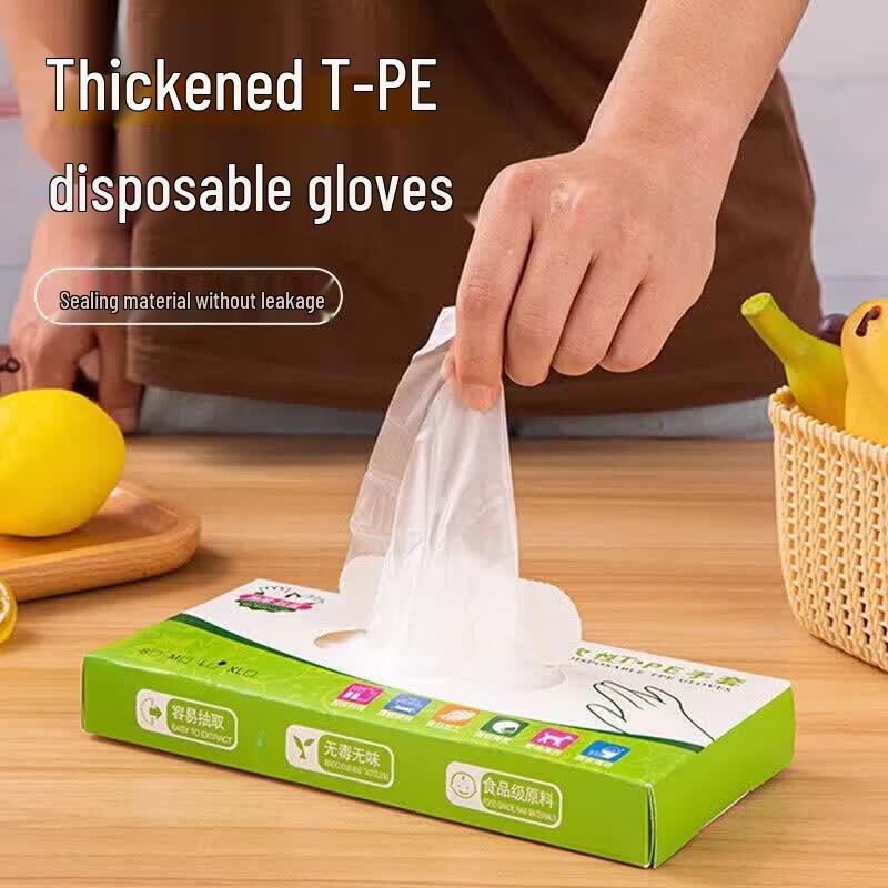 Lingnuo Disposable T-PE Food Grade Gloves
