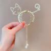 Children's Meatball Claw Hair Clip - Girl's Ponytail Accessory & Styling Tool