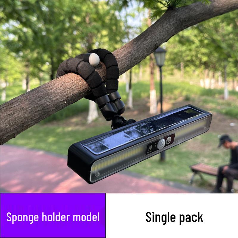 

Waterproof Outdoor Clip-on Solar Octopus Light with Body Sensor for Garden, Camping, and Street Lighting White Light