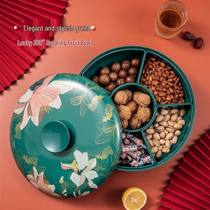 Handun Rotating Snack Serving Box