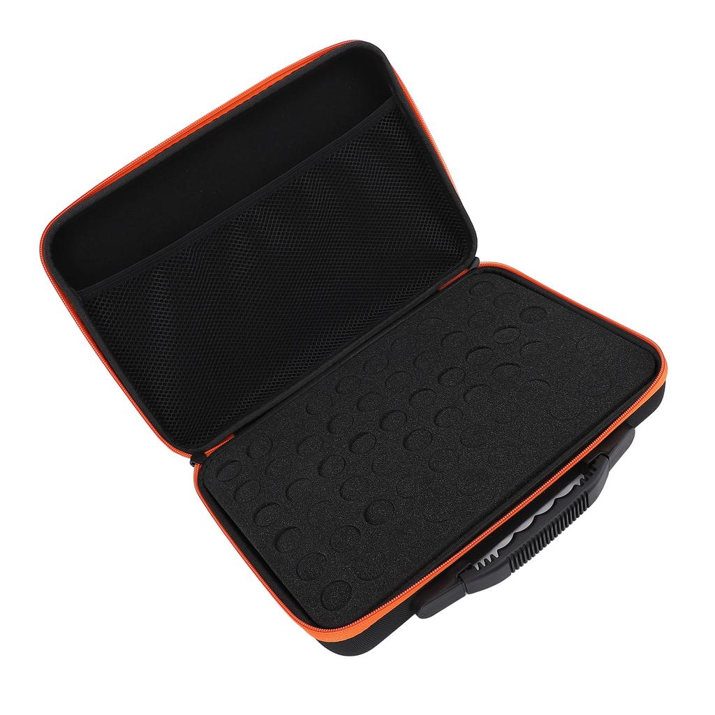 Essential Oil Carrying Case Holds 60 Grids 10ml Bottles Dual Zipper Shock Proof Essential Oil