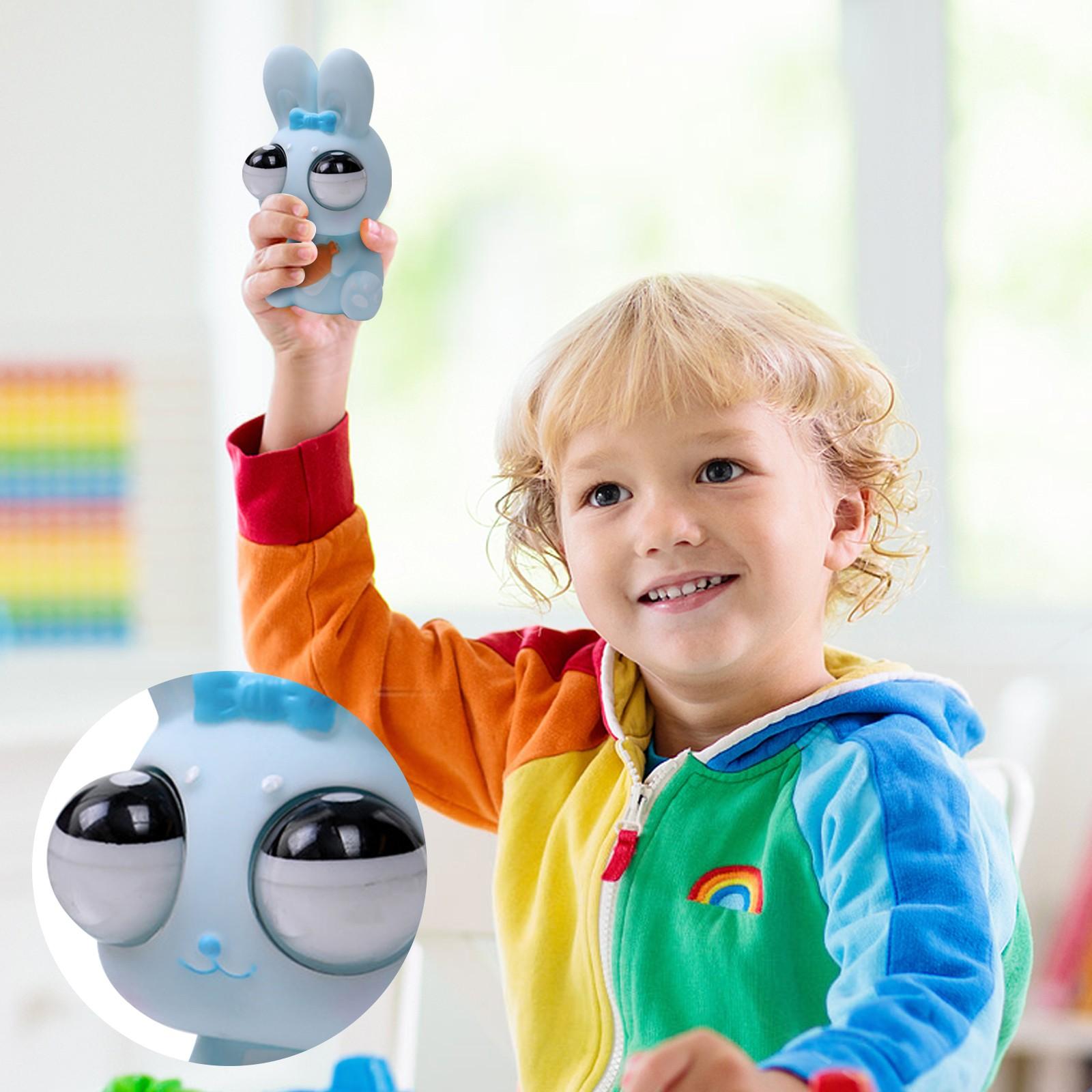 

-eye Bunny Stress Relief Toy синий