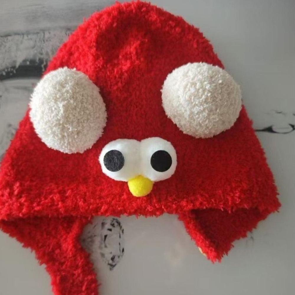 Thickened Warmer Cute Bear Ear Protection Cap New Warmer Beanie  Outdoor