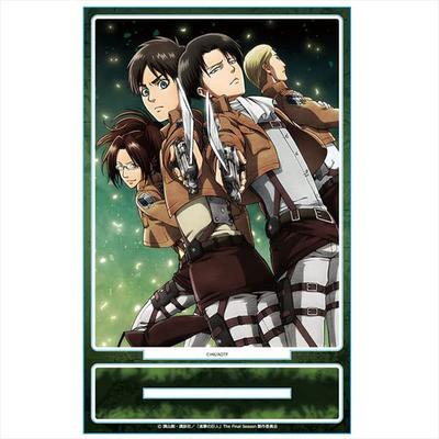 Attack on Titan Acrylporträt F [Eren & Levi & Erwin & Hange]