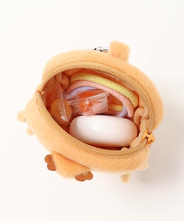 BleuBleuet Chubby Ancient Mini Pouch with Carabiner (Dogū)