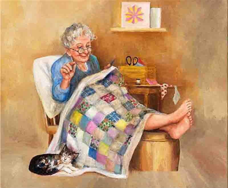 DIY Old Couple 5D Diamond Painting Full Drill Mosaic Diamond Embroidery Rhinestone Cross Stitch Home Decor Wall Art Gift