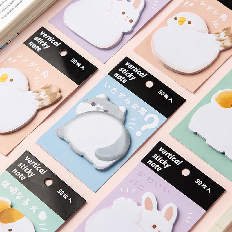 30 Blatt Cartoon Niedlich Weihnachten N Mal Klebezettel Student Selbstklebender Plan Notizbuch Kreativer Haftzettel Lernen Büro