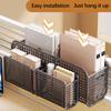 Hanging Storage Basket Bunk Bed Organizer Bedside Shelf Rails Office for Kids Adults Metal Multi
