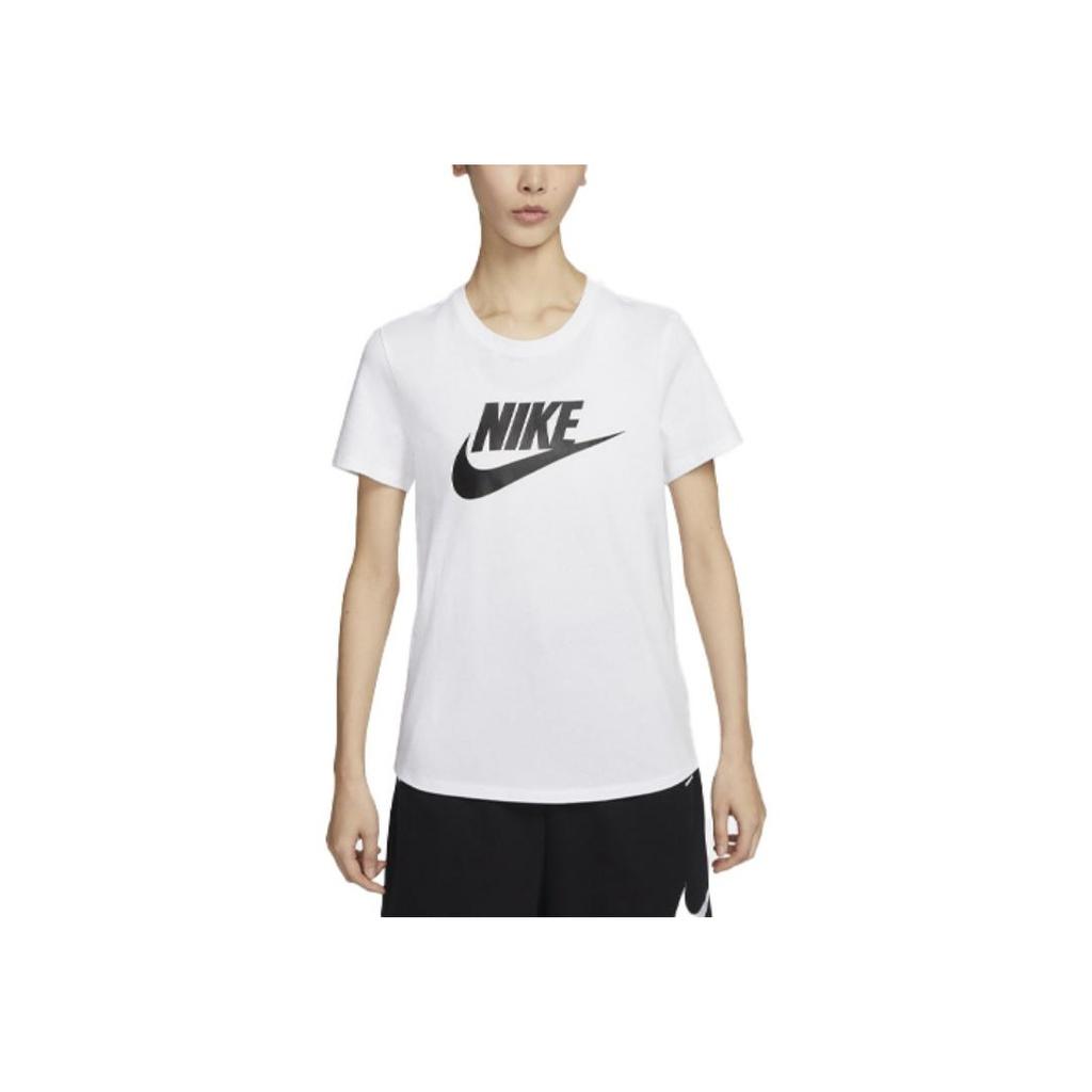 New Nike Sportswear Essentials Women's Logo T-Shirt White DX7907-100