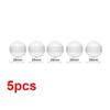 Empty Round Clear Capsules Toys Storage Case Egg Gumball Machines Small Container for Kids Party Favor Prize Toy Vending Eggs