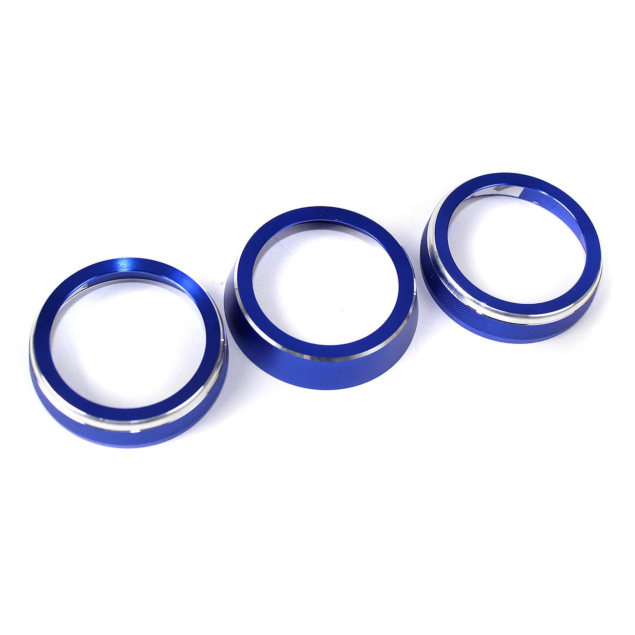 

Nexus Japan Swift Sports Hybrid Auto Air Conditioner Dedicated Air Conditioner Dial Ring Cover, Blue Plating, 3P Garnish Bezel swift