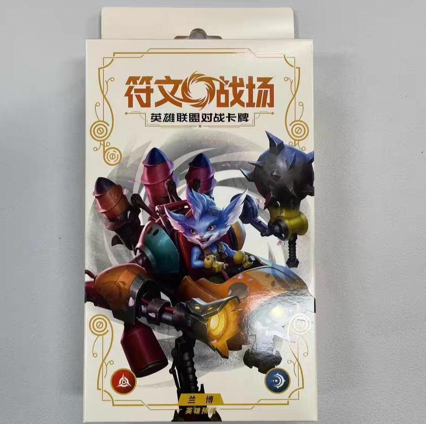 Runes Battlefield Origin Series Li Qing Jinks Booster Pack Trading Game PTCG Simplified Chinese Battle Collectible Cards Gifts