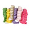 Girls' Angora Red Lace Knit Leg Warmers - Chunky Mid-Calf Socks for Spring, Autumn, and Winter