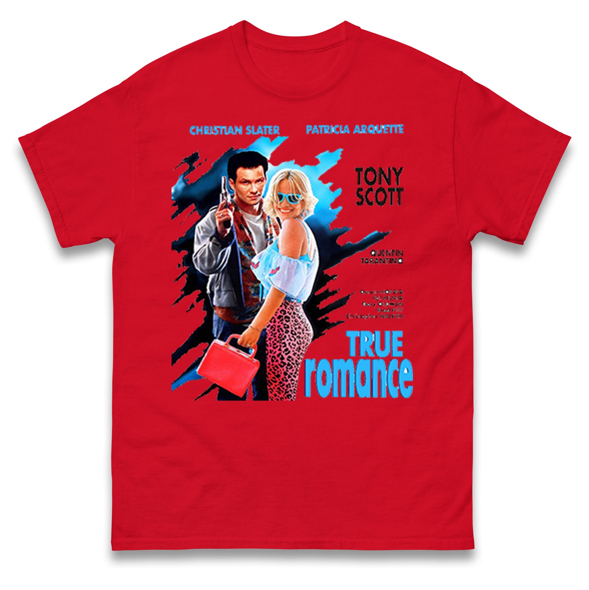 

True Romance Christian Slater Mens T Shirt Womens Tops Tees 3XL