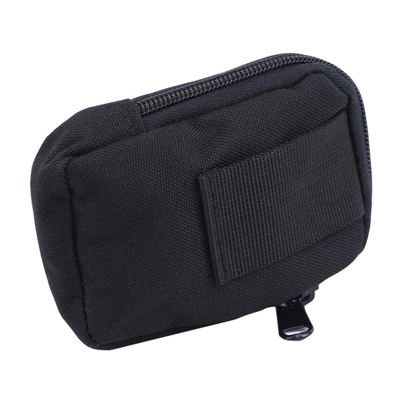 

Чоловіча мода Otudoor Багатофункціональна сумка для відпочинку Поясна сумка Аксесуари Міні-рух Водонепроникні сумки чорний