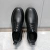 British College Style Small Leather Shoes Men'S Soft Sole Japanese Dress Inner Height Increase Small Leather Shoes 6070-T