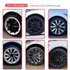 Tesla Model 3 Wheel Hub Caps & Rim Protectors for 17-25 Versions, 18-inch