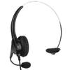 RJ9 Telefonheadset Callcenterheadset Brusreducering Trådbundet Professionellt Mono Headset med