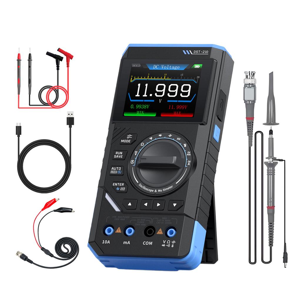 Hochpräzises 4,5-stelliges Digitalmultimeter mit Oszilloskop und Signalgenerator Einfach zu bedienen für den professionellen Gebrauch