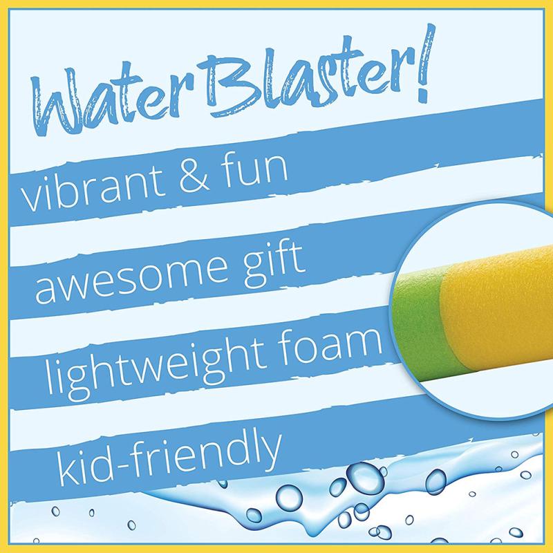 Foam Noodle Squirt Water Shooter for Kids Adults – Summer Party Toys Outdoor Pool Toys for Beach
