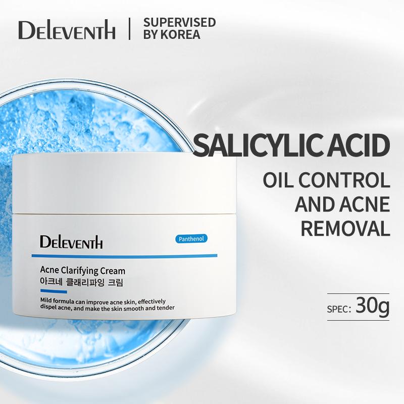 

DEleventh acne Cleansing Cream Human Efficacy Test to reduce Acne Marks Acne Cream