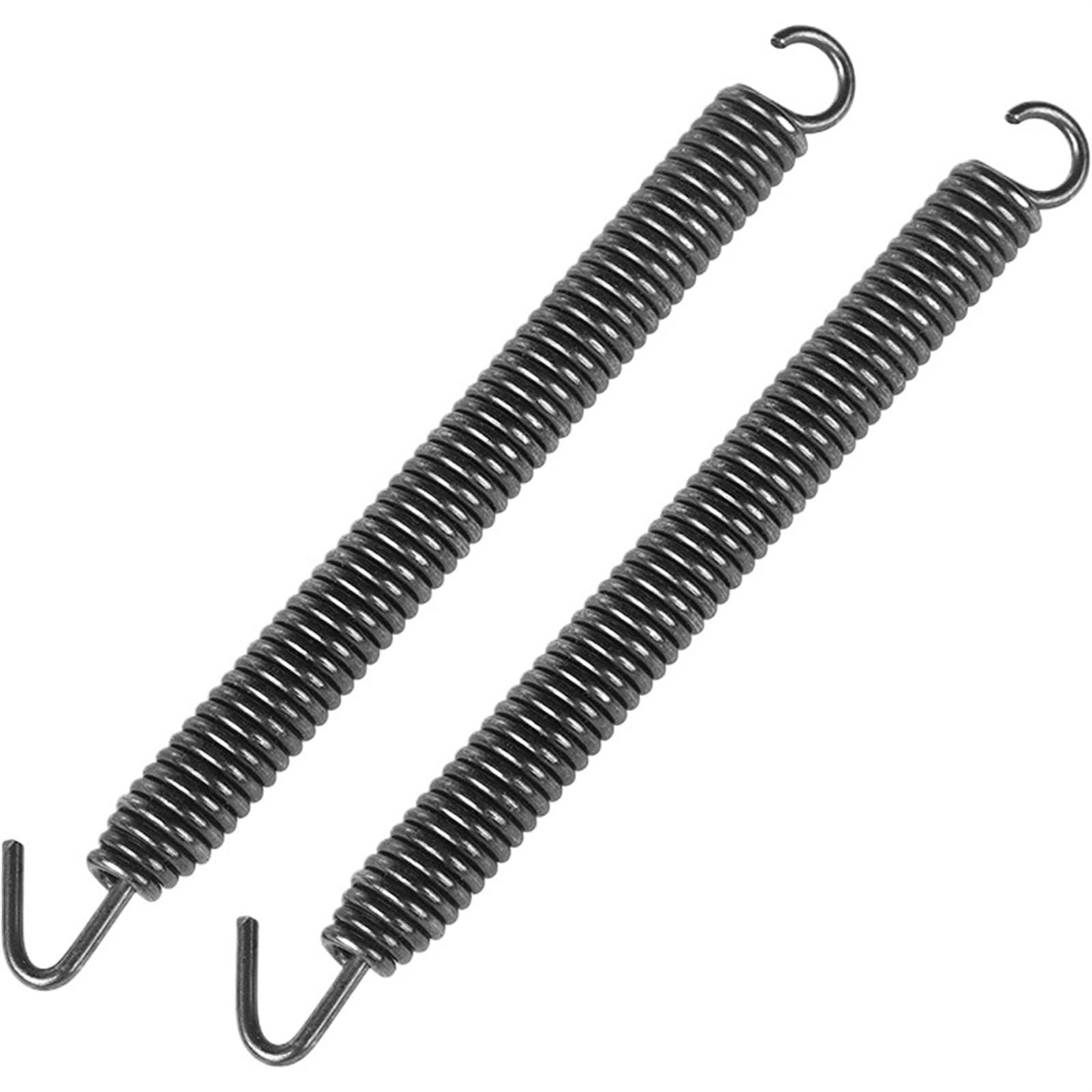 2 PCS 130mm Motorcycle Exhaust Pipe Springs, Stainless Steel Exhaust Muffler Spring for Swivel Bike One size