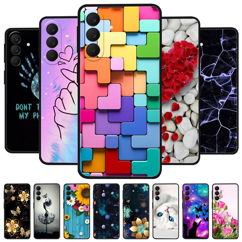 For Samsung Galaxy A37 A57 5G Case Catoon Silicon Back Cover Phone Case for Samsung A17 A07 4G Cases GalaxyA57 Soft bumper coque