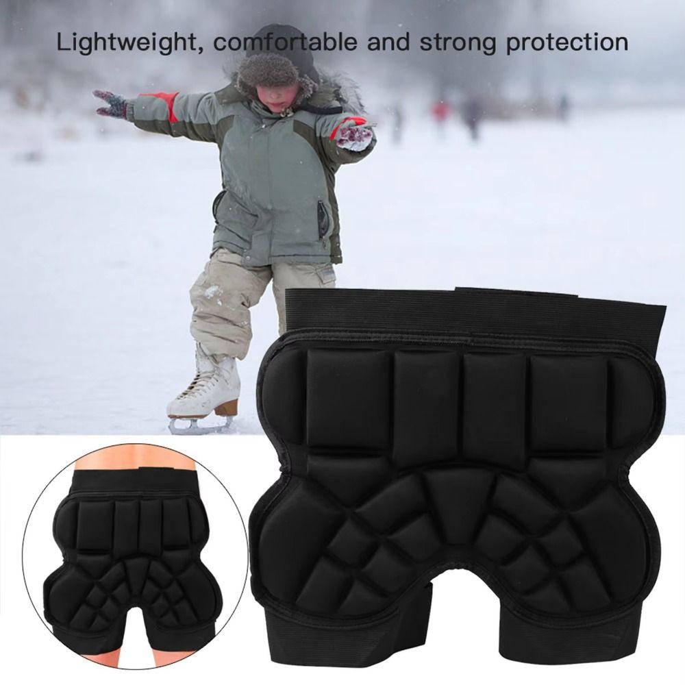 Elastic Children Protective Hip Pad Impact Resistant Protective Padded Shorts Ice Skating