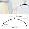 HOSUR Set of for Suits and Prevents Shape Gray Hangers, 10, Clothing, Deformation, Non-Slip, Sturdy, Space-Saving,